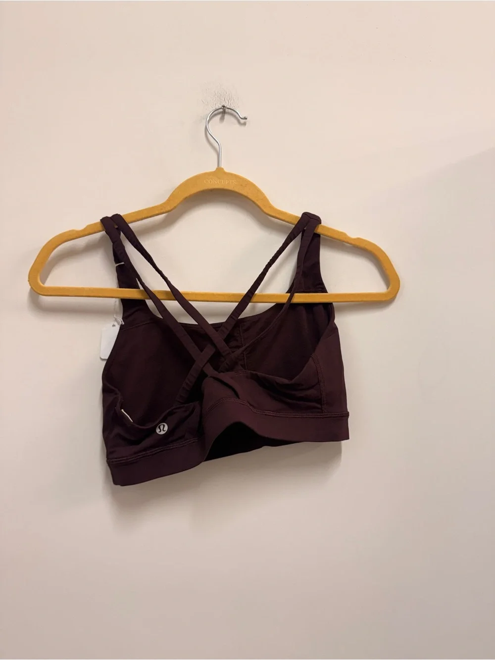 lululemon athletica Deep Brown Strappy Sports Bra